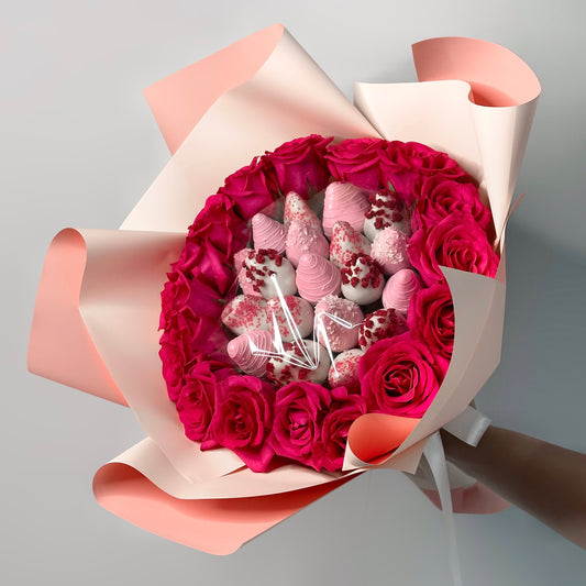 Luxury Medium Bouquet - Pink Paradise