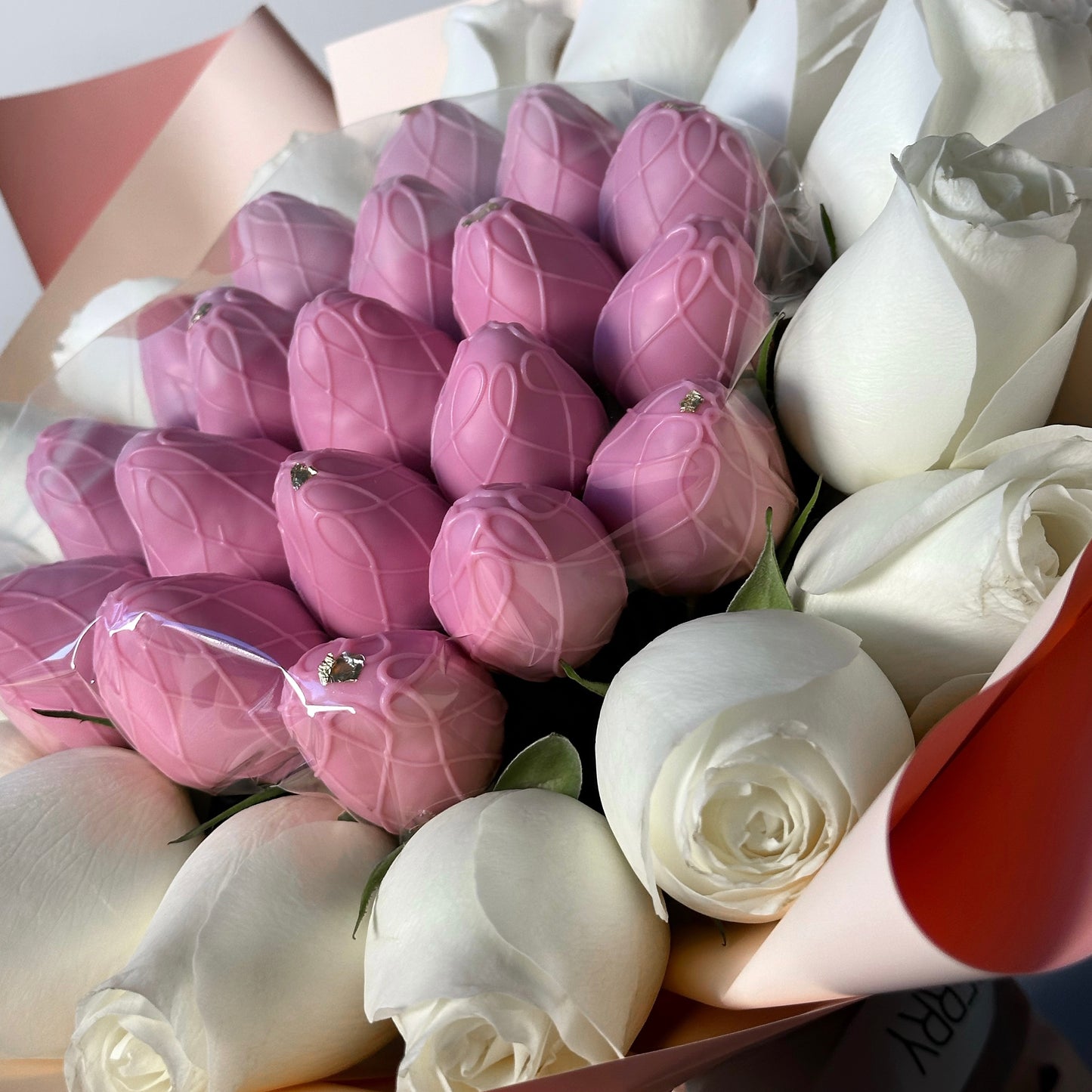 White Roseberry Bouquet